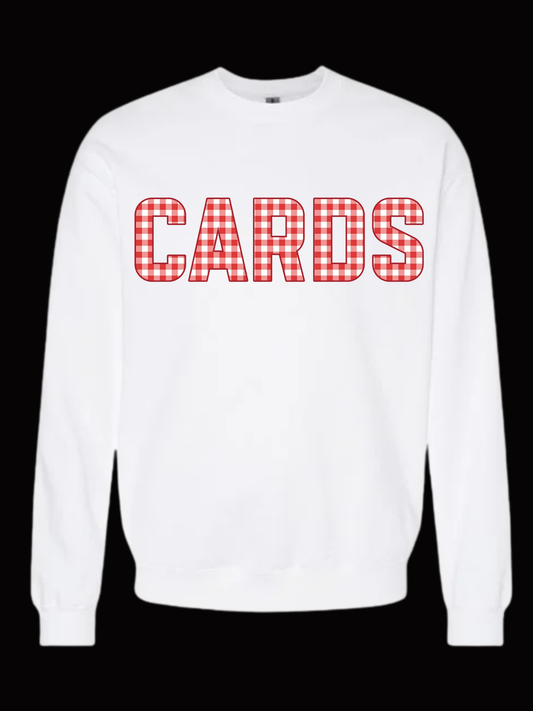 Cards Gingham Design